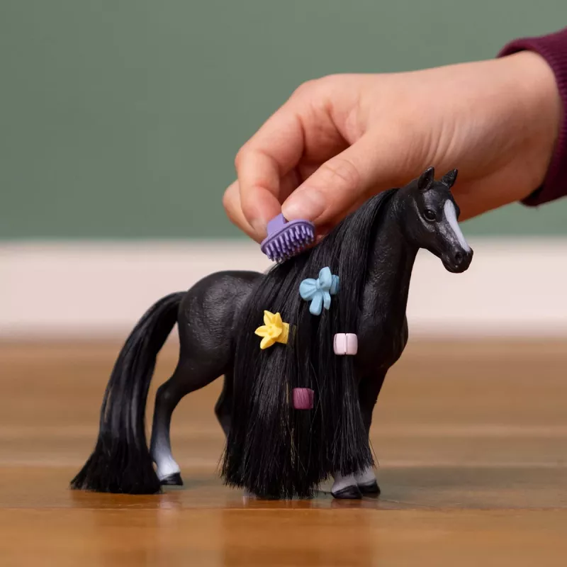 hevosfiguuri Schleich Horse Club Sofian kaunottaret quarterhevonen tamma musta