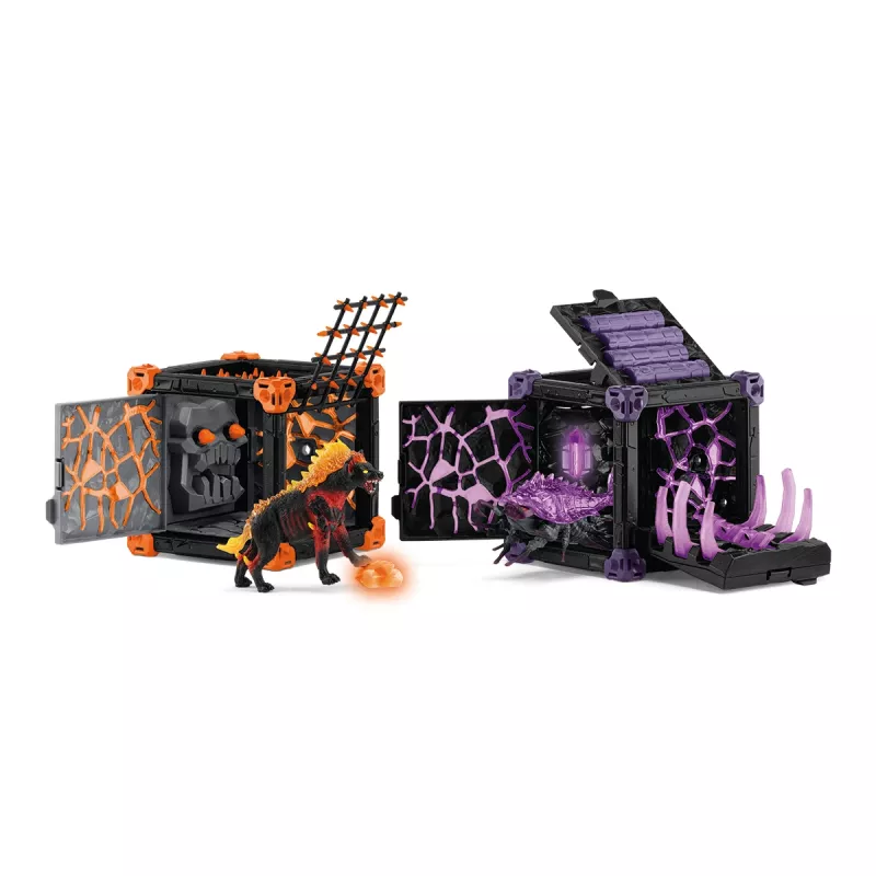 toiminta/seikkailu Schleich BattleCave areena laava vs. varjo monivärinen