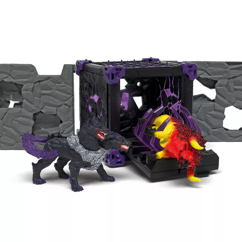 toiminta/seikkailu Schleich BattleCave areena laava vs. varjo monivärinen
