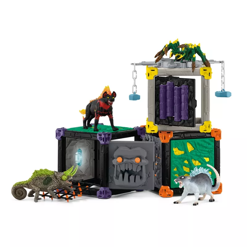 toiminta/seikkailu Schleich BattleCave areena laava vs. varjo monivärinen
