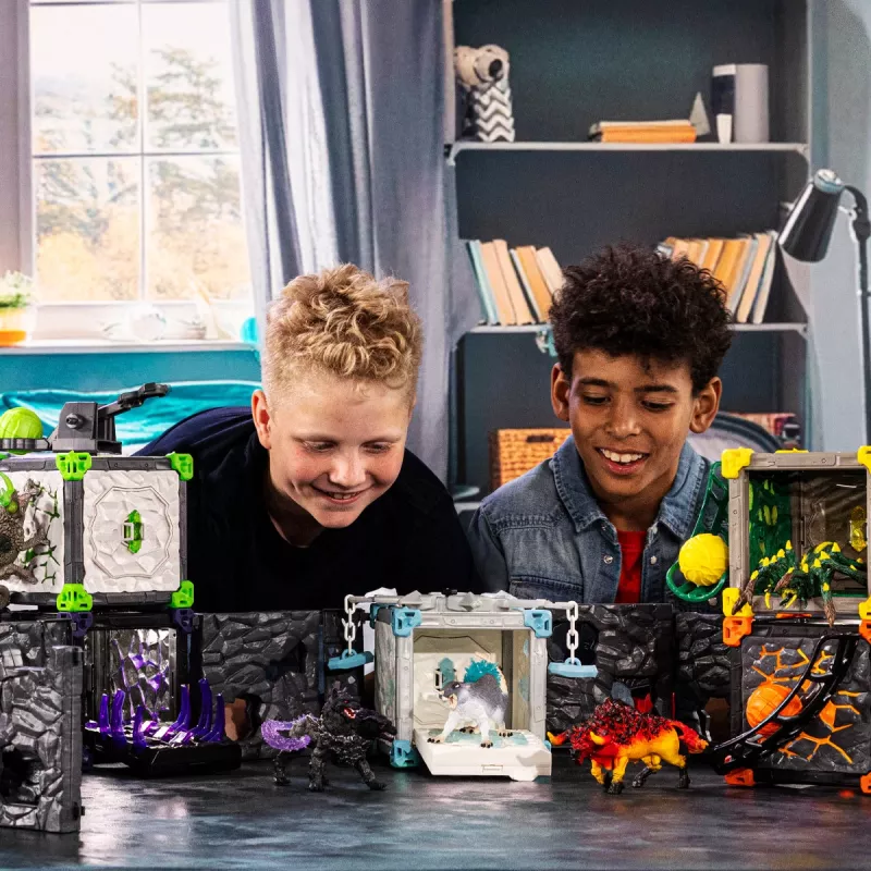 toiminta/seikkailu Schleich BattleCave areena laava vs. varjo monivärinen