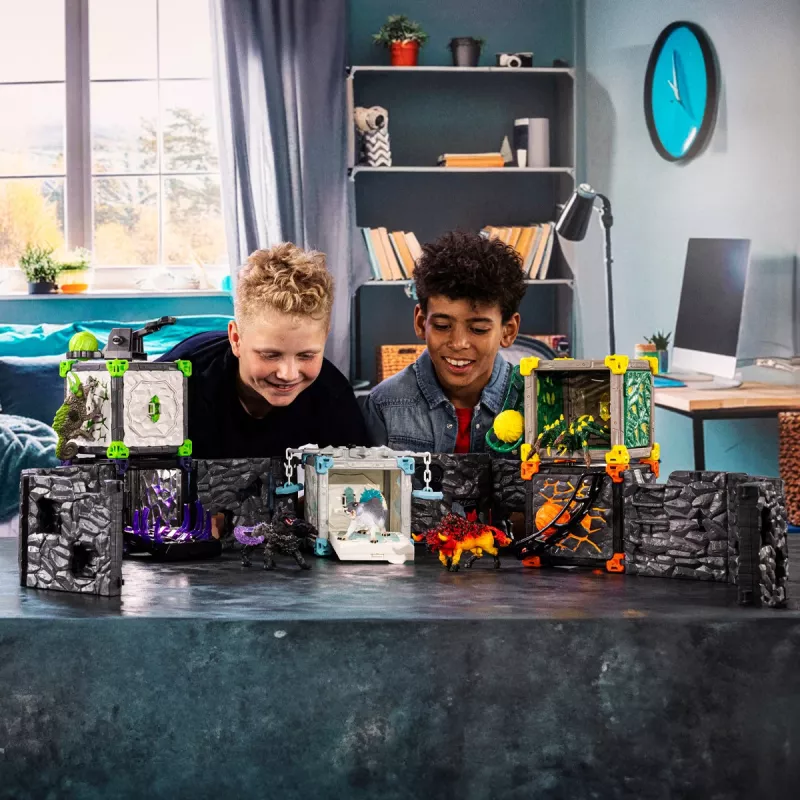 toiminta/seikkailu Schleich BattleCave areena laava vs. varjo monivärinen