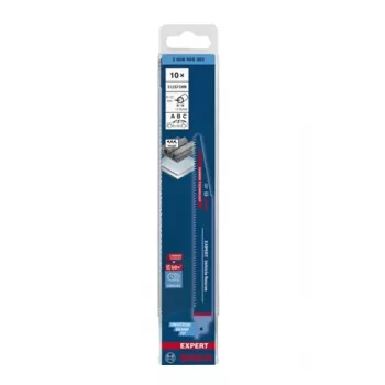 Bosch 2 608 900 382 pistosaha-/puukkosaha-/reciprosahanterä puukkosahanterä Carbide 10 kpl