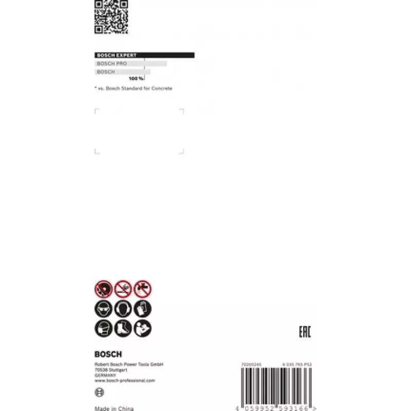 Bosch 2 608 900 651 kiertotyökalu hiontatarvike betoni