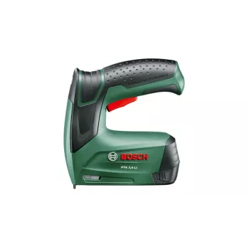 Bosch PTK 3,6 LI Office Set nitoja — akkukäyttöinen, Li-Ion 1,5 Ah, niitin pituus 4 mm–10 mm, leveys 50 mm