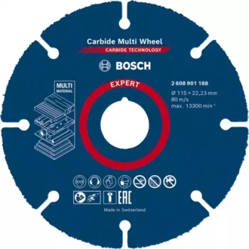 Bosch 2 608 901 188 kiertotyökalun hiomatarvike katkaisulaikka muoville, puulle