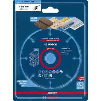 Bosch 2 608 901 188 kiertotyökalun hiomatarvike katkaisulaikka muoville, puulle
