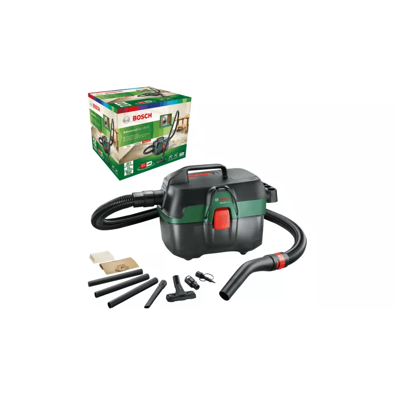Bosch AdvancedVac 18V-8 8 L sylinteripölynimuri kuiva&märkä pölypussi