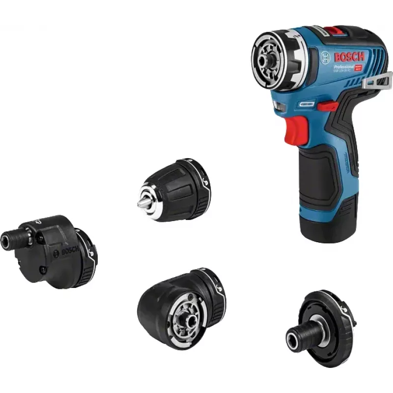 Bosch GSR 12V-35 FC 1750 kierr./min musta, sininen