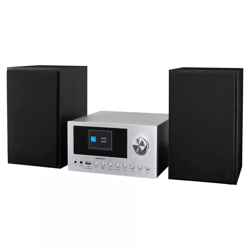 MEDION LIFE P85003 kodin audiomikrojärjestelmä 30 W musta, hopea