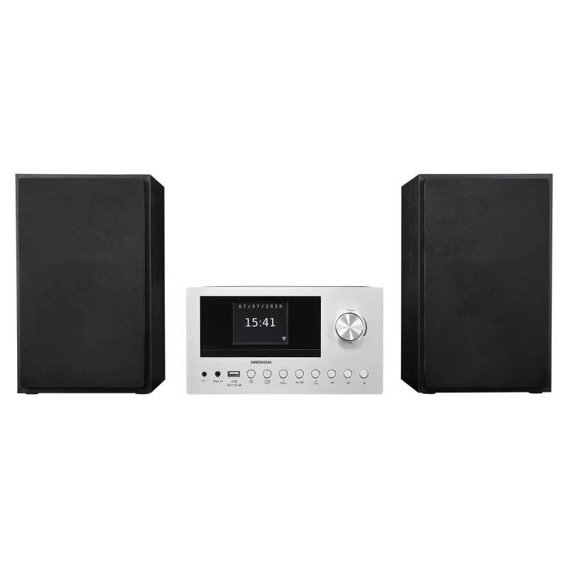 MEDION LIFE P85003 kodin audiomikrojärjestelmä 30 W musta, hopea