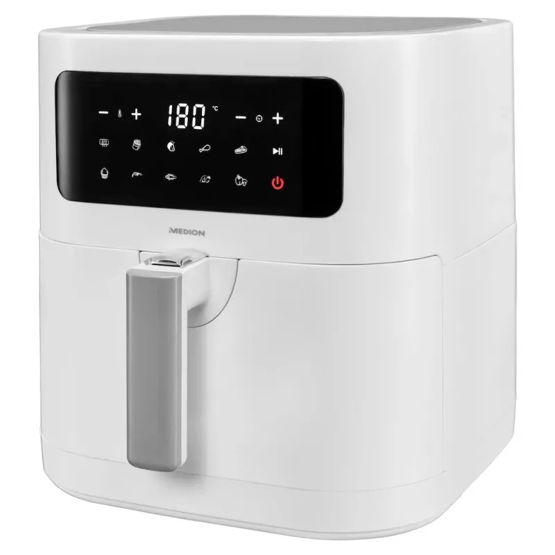 MEDION LIFE E40 XL Single 5,2 l vapaasti seisova kiertoilmakypsennin valkoinen