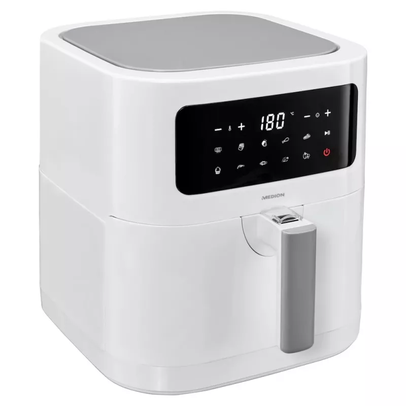 MEDION LIFE E40 XL Single 5,2 l vapaasti seisova kiertoilmakypsennin valkoinen