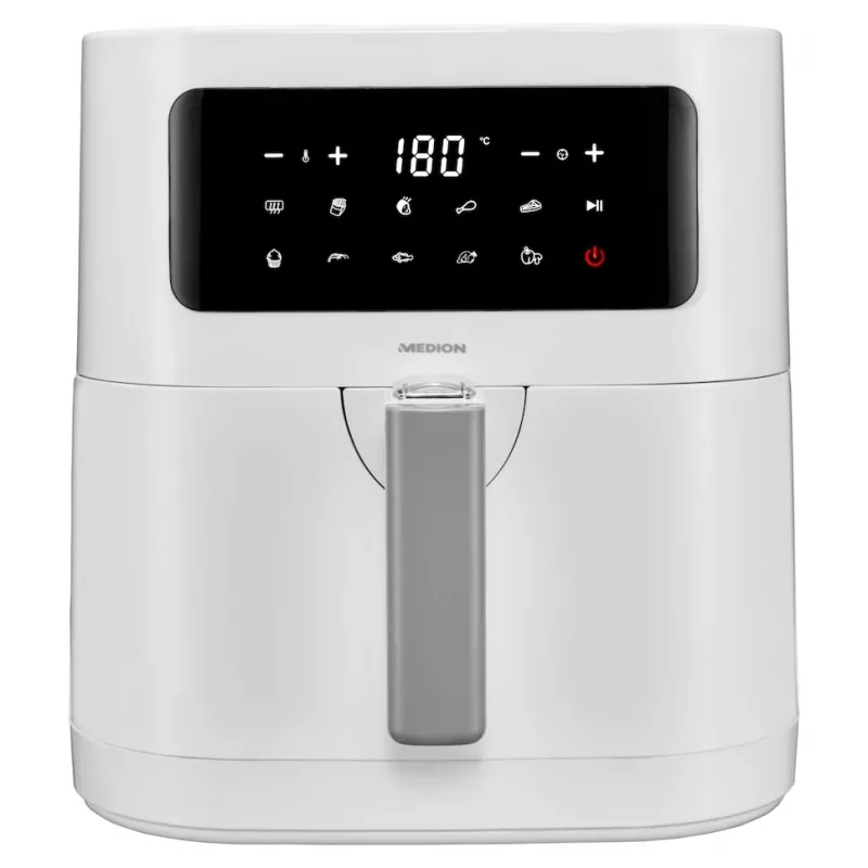 MEDION LIFE E40 XL Single 5,2 l vapaasti seisova kiertoilmakypsennin valkoinen