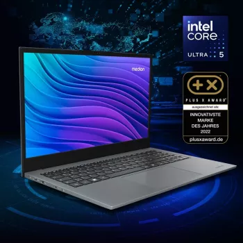 MEDION E15443 Intel Core Ultra 5 125H kannettava tietokone 39,6 cm (15,6 inch) Full HD 16 GB DDR5-SDRAM 512 GB SSD Windows 11 Home harmaa