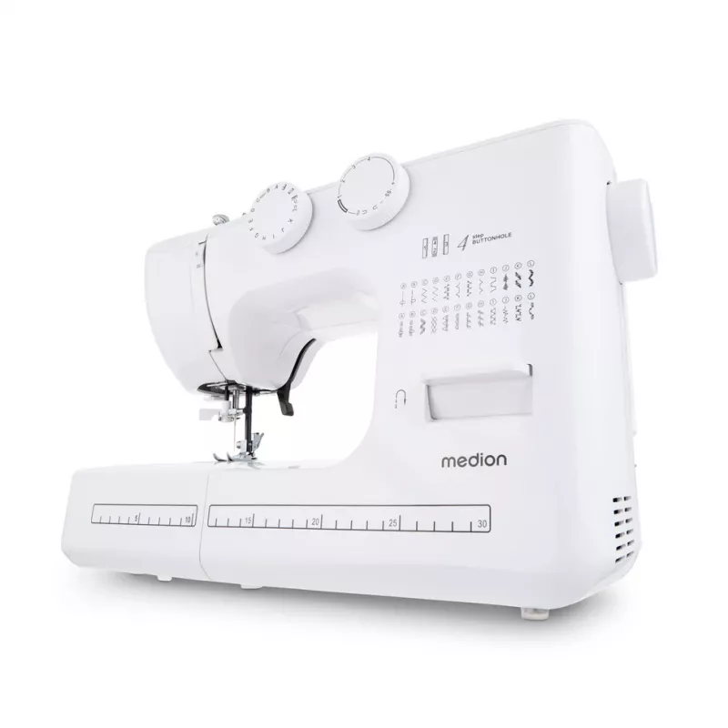 Ompelukone MEDION LIFE SM60 sähköinen 60W 3 puolaa valkoinen