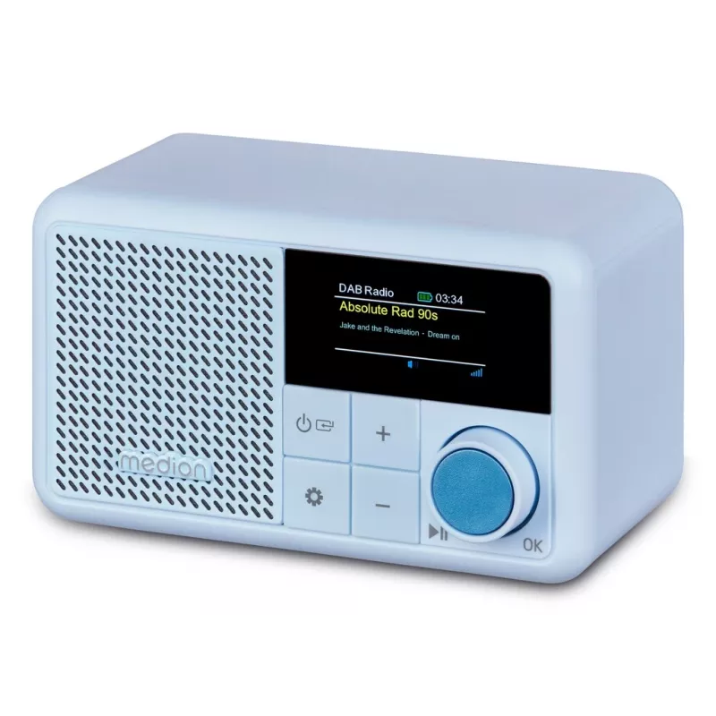 MEDION LIFE S66822 kannettava digitaaliradio aqua