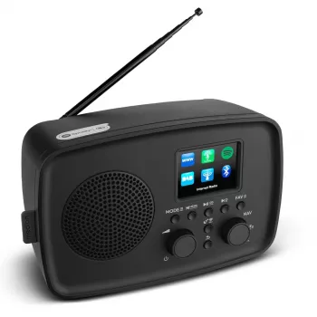 Internet-radio MEDION 50078817 — DAB+/FM, Wi‑Fi (802.11a/b/g), 5W RMS, 2,4