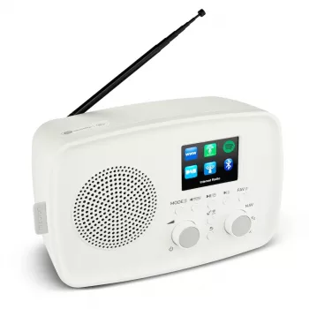 Internet-radio MEDION 50078821 — DAB+/FM, Wi‑Fi 802.11a/b/g, 5 W RMS, 2.4