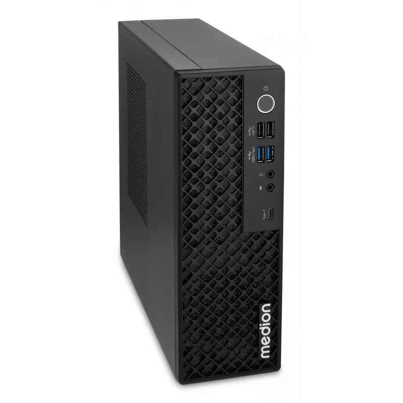 MEDION PICOWORX T80III MD340012 Intel Core Ultra 5 228V 32 GB DDR5-SDRAM 1 TB SSD Windows 11 Home Mini-PC musta