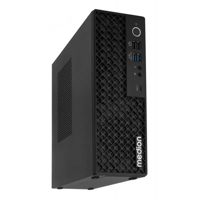 MEDION PICOWORX T80III MD340012 Intel Core Ultra 5 228V 32 GB DDR5-SDRAM 1 TB SSD Windows 11 Home Mini-PC musta