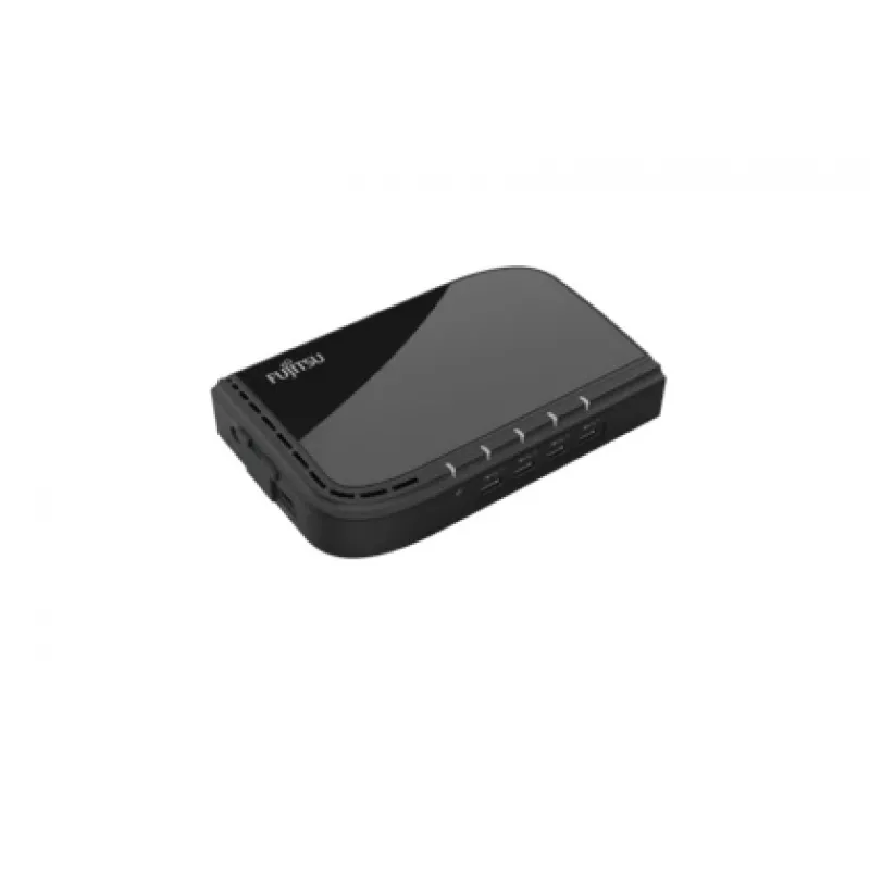 Fujitsu S26391-F6099-L404 USB-keskitin USB 3.2 Gen 1 (3.1 Gen 1) Type-C musta