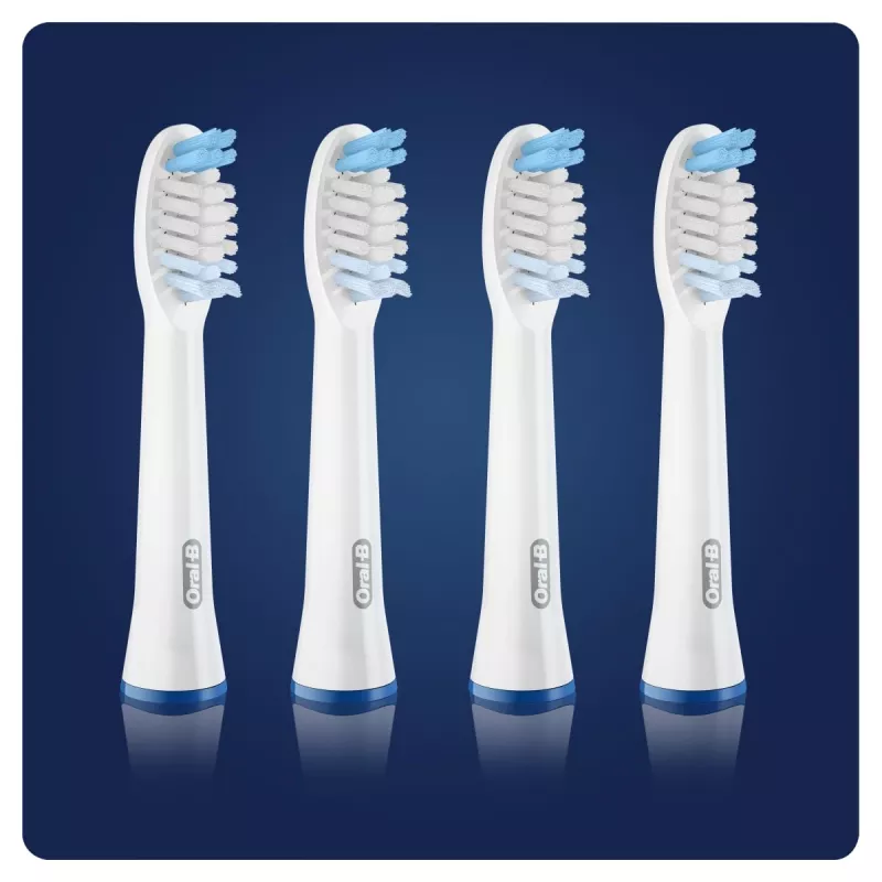 Oral-B Pulsonic Clean 4 kpl valkoinen