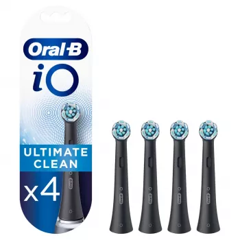 Oral-B iO Ultimate Clean ORAIOB4BK hammasharjan pää 4 kpl musta