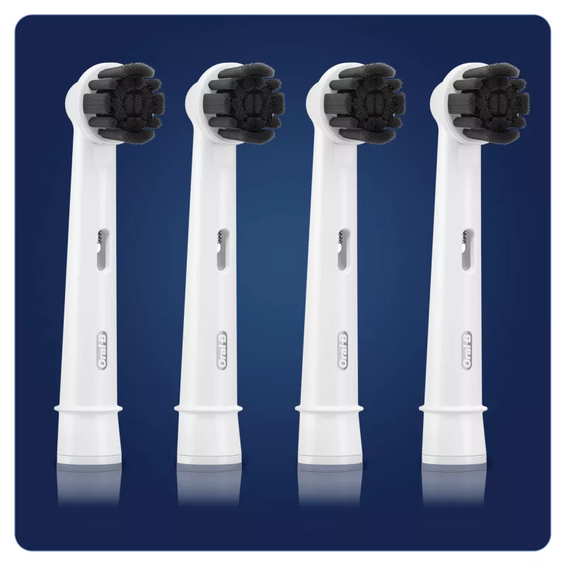Oral-B Pure Clean vaihtoharjaspäät, 4 kpl, valkoinen (350053)