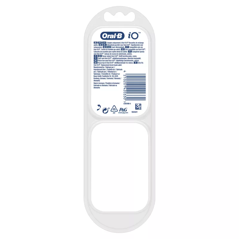 Oral-B 80365502 hammasharjan pää 4 kpl valkoinen