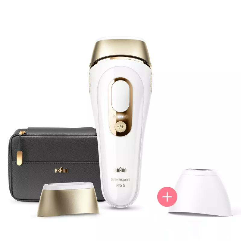 Braun Silk-expert Pro Silk·expert Pro 5 PL5140 Intense Pulsed Light (IPL) kulta, valkoinen