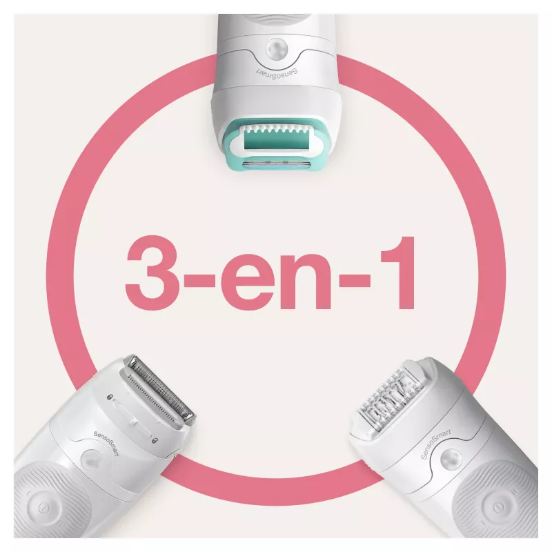 Braun Silk-épil 5 81770430 epilaattori 28 pinsettiä valkoinen