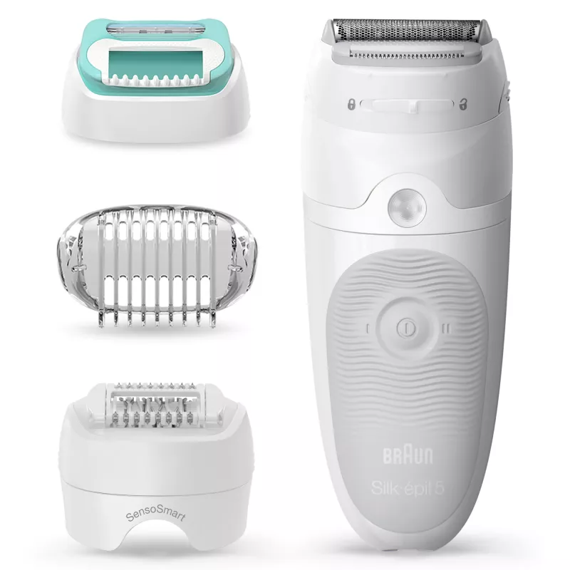 Braun Silk-épil 5 81770430 epilaattori 28 pinsettiä valkoinen