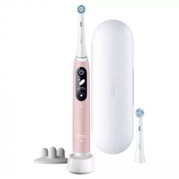 Oral-B iO 6S aikuisten värähtelyhammasharja vaaleanpunainen, valkoinen