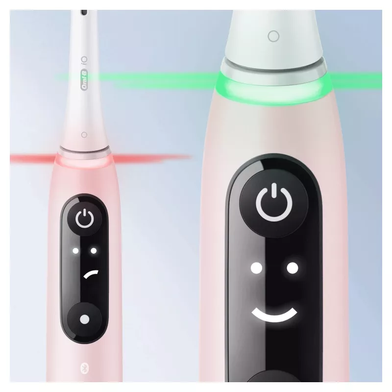 Oral-B iO 6S aikuisten värähtelyhammasharja vaaleanpunainen, valkoinen