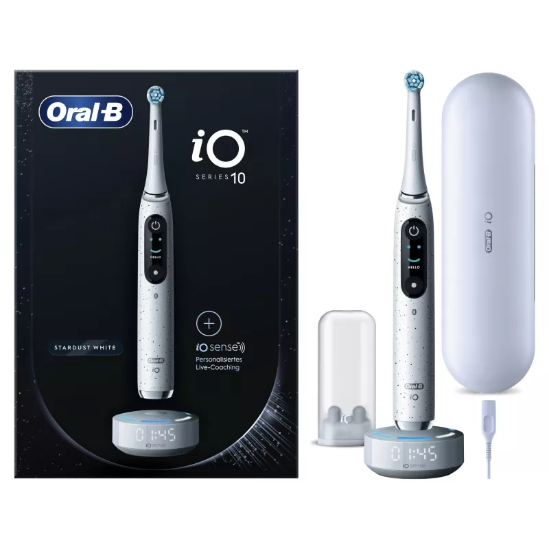 Oral-B iO Series 10 hammasharja aikuisille rotaatio-oskilloiva valkoinen