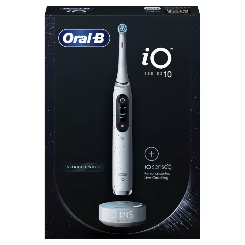 Oral-B iO Series 10 hammasharja aikuisille rotaatio-oskilloiva valkoinen