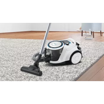 Bosch Serie 6 BGC41LSIL pölynimuri 2,4 L lattiapölynimuri kuiva 600 W pussiton