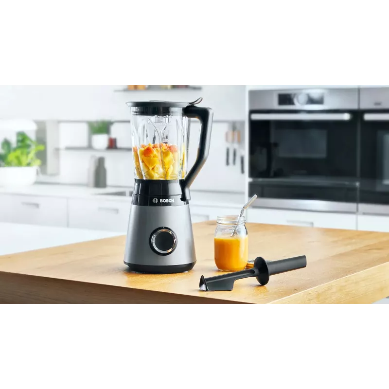 Bosch MMB6172SN tehosekoitin 1,5 L pöytätehosekoitin 1200 W musta, ruostumaton teräs