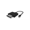 ICY BOX IB-CR402-C31 kortinlukija USB 3.1 (Gen 2) Type-C™ musta
