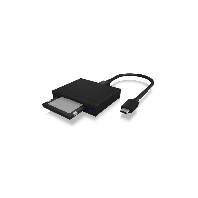 ICY BOX IB-CR402-C31 kortinlukija USB 3.1 (Gen 2) Type-C™ musta