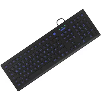 KeySonic KSK-8031INEL-B (DE) näppäimistö teollisuus USB QWERTZ saksa musta