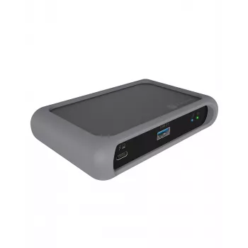 ICY BOX IB-HUB801-TB4 Thunderbolt 4 40000 Mbit/s antrasiitti, musta