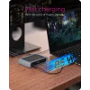 ICY BOX IB-HUB801-TB4 Thunderbolt 4 40000 Mbit/s antrasiitti, musta