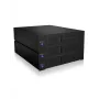 ICY BOX IB-573SSK-12G 8,89 cm (3,5 tuuman) taustalevy musta