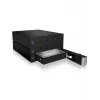 ICY BOX IB-573SSK-12G 8,89 cm (3,5 tuuman) taustalevy musta