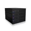 ICY BOX IB-574SSK-12G 8,89 cm (3,5 tuuman) taustalevy musta