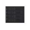 ICY BOX IB-574SSK-12G 8,89 cm (3,5 tuuman) taustalevy musta