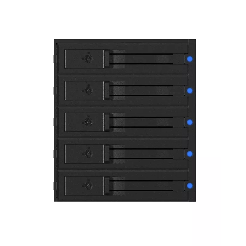 ICY BOX IB-575SSK-12G 8,89 cm (3,5 tuuman) taustalevy musta