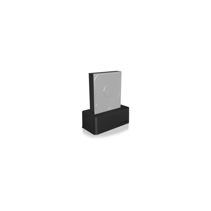 ICY BOX IB-112StU3-B USB 3.2 Gen 1 (3.1 Gen 1) Type-B musta